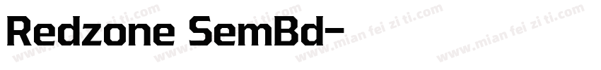 Redzone SemBd字体转换